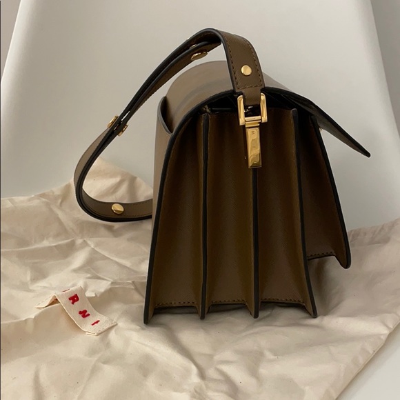 Marni Trunk Bag Medium Saffiano Leather (NWT+bag) - Picture 6 of 10